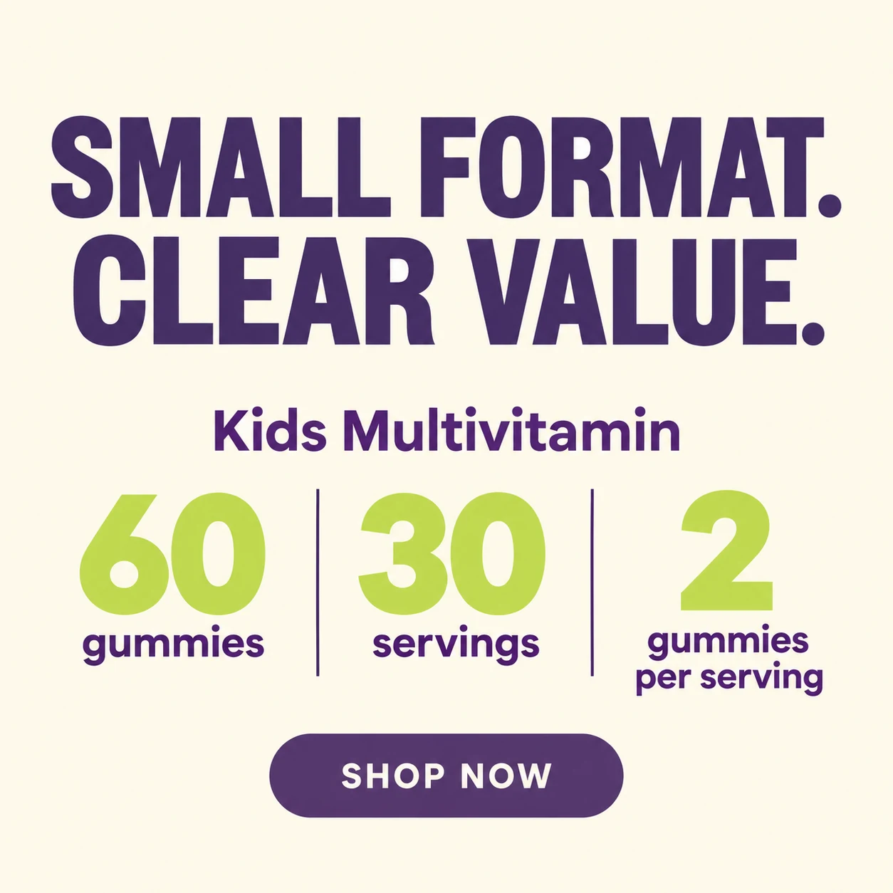 Kids Multivitamin formula and bottle details, image 6 of 7