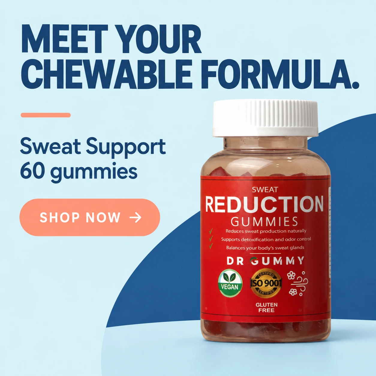 Sweat Reduction — product design