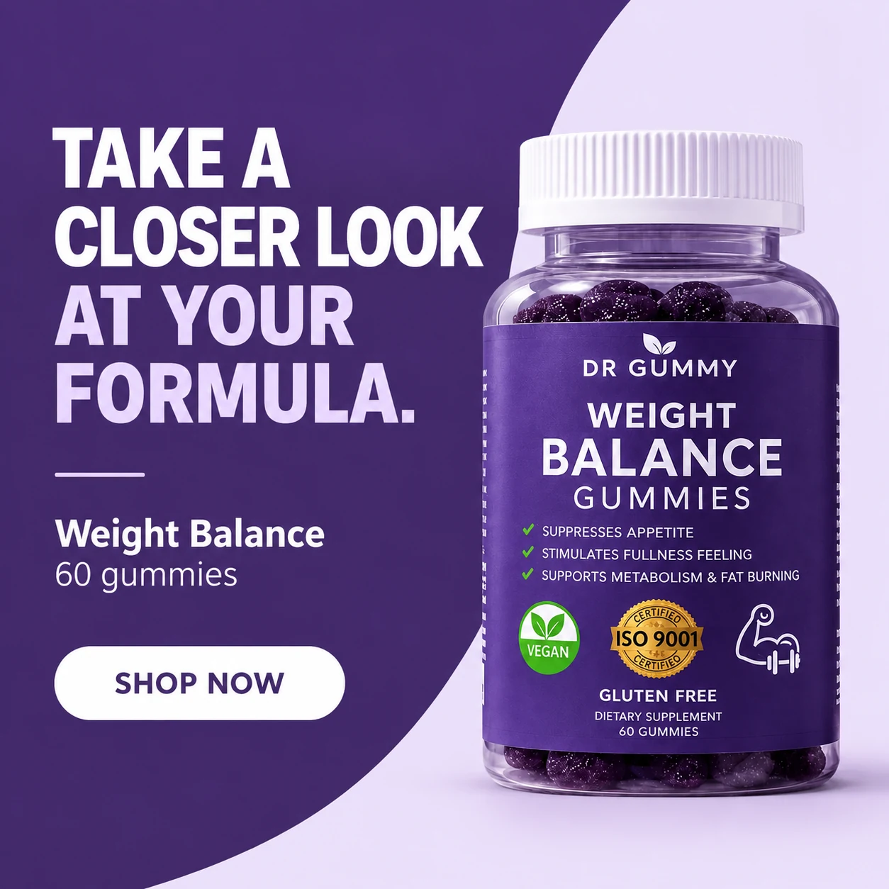 Weight Loss Gummies — product design