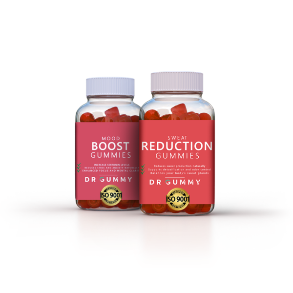 Mood Boost Gummies + Sweat Reduction Gummies