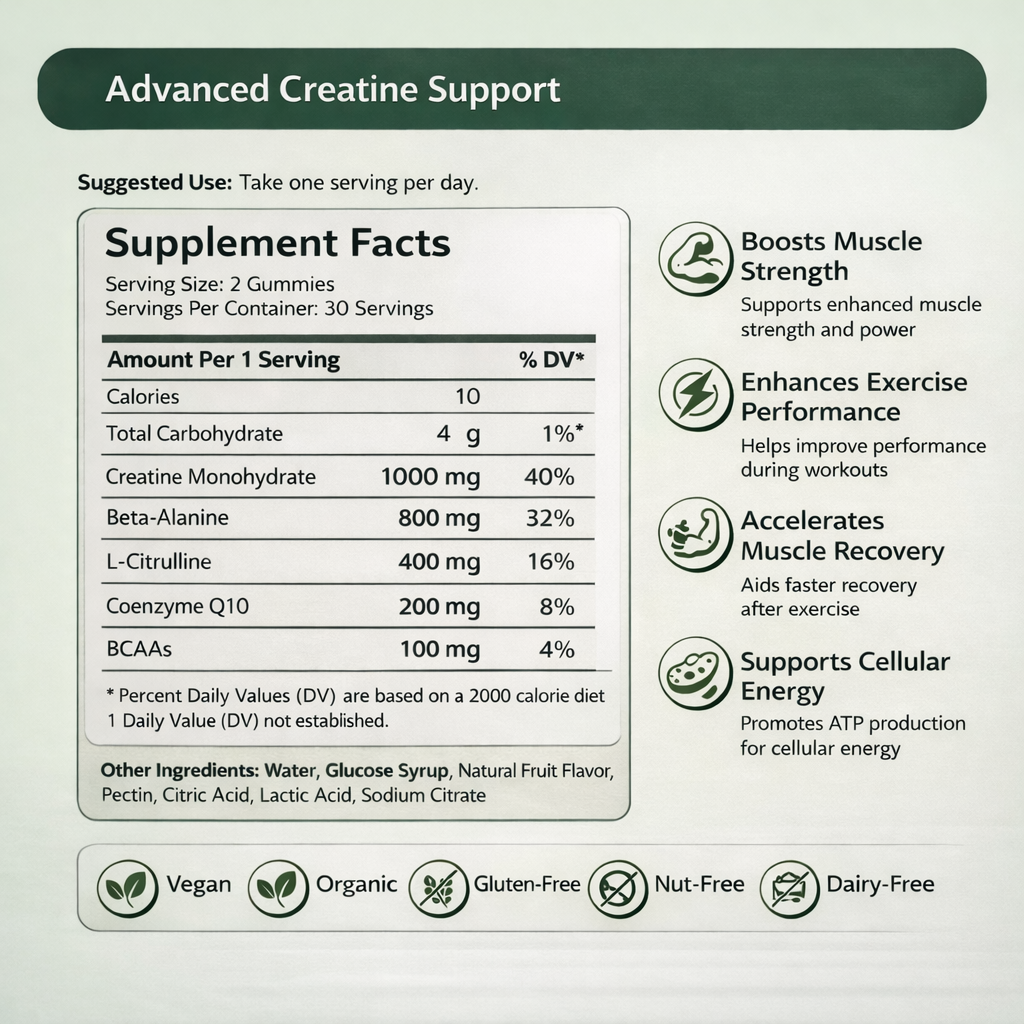 energy booster facts Energy Booster Gummies