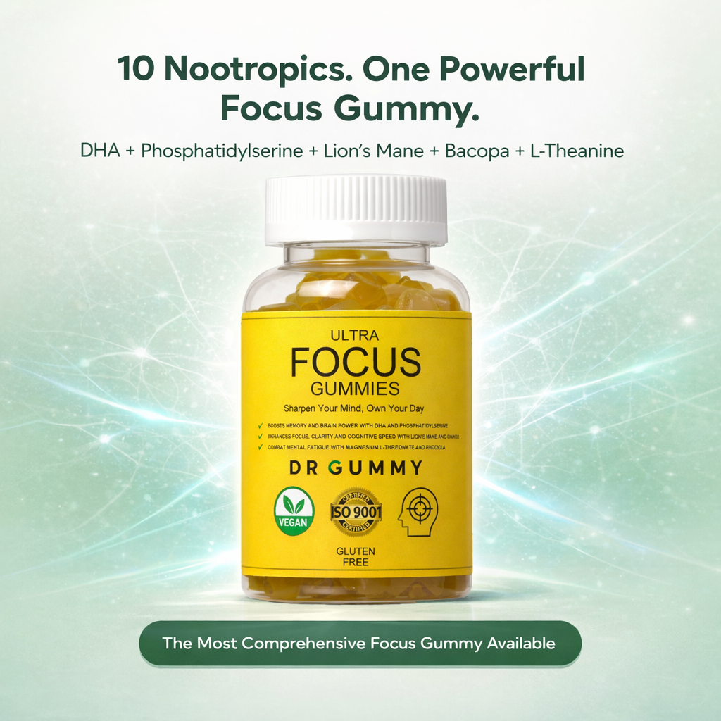 focus hero 1 10 Nootropics One Powerful Focus Gummy