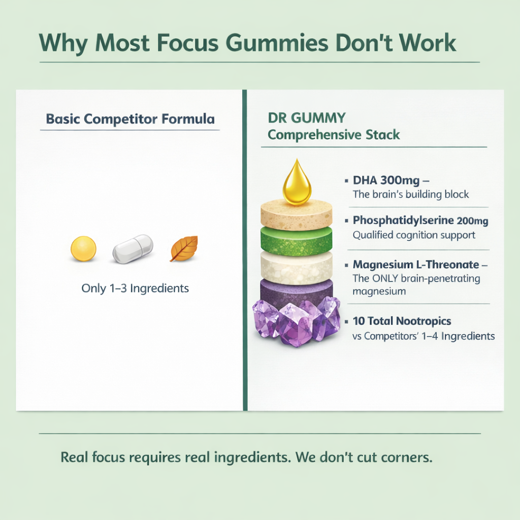 focus hero 2 Why Most Focus Gummies Don't Work