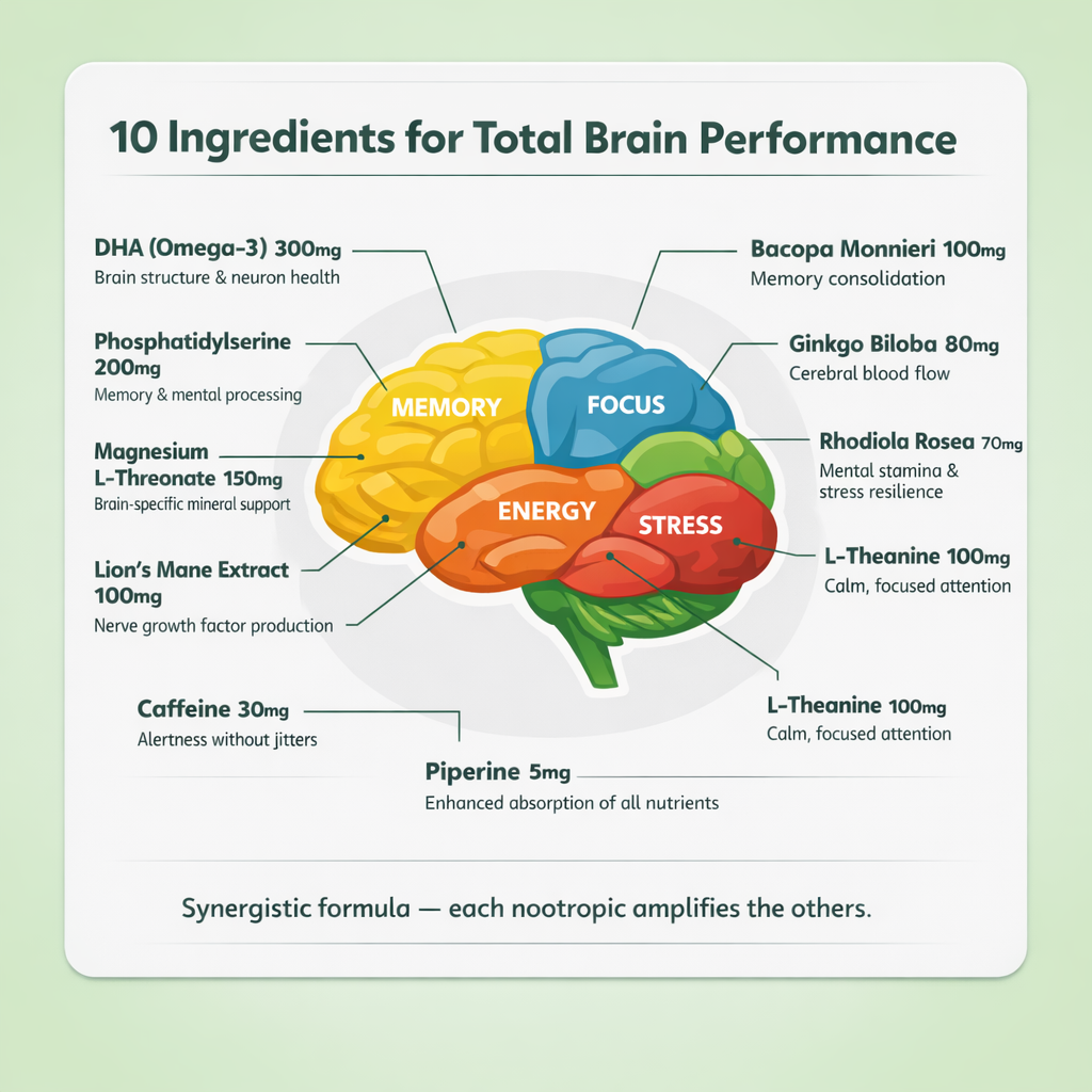 focus hero 3 10 Ingredients for Total Brain Performance
