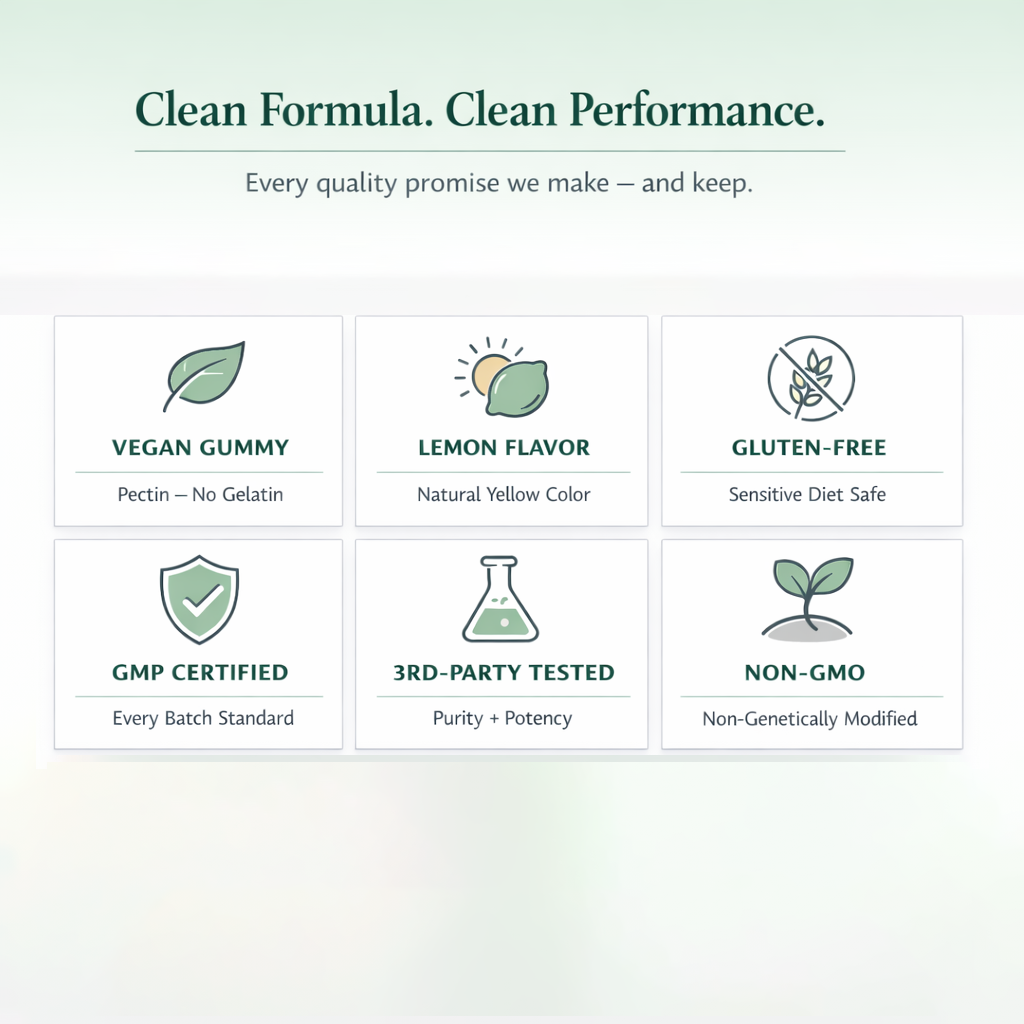 male booster 6 Clean Formula Clean Performance.