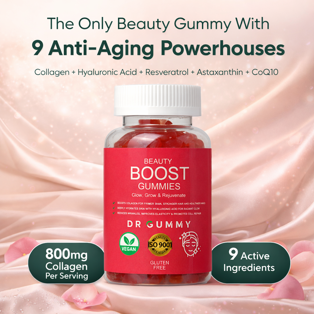 The Only Beauty Gummy With 9 Anti-Aging Powerhouses