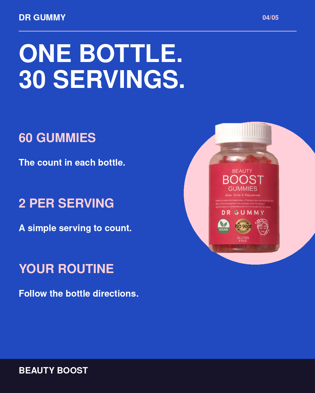 Dr Gummy Beauty Boost — 60 gummies and 30 servings Dr Gummy Beauty Boost — 60 gummies and 30 servings