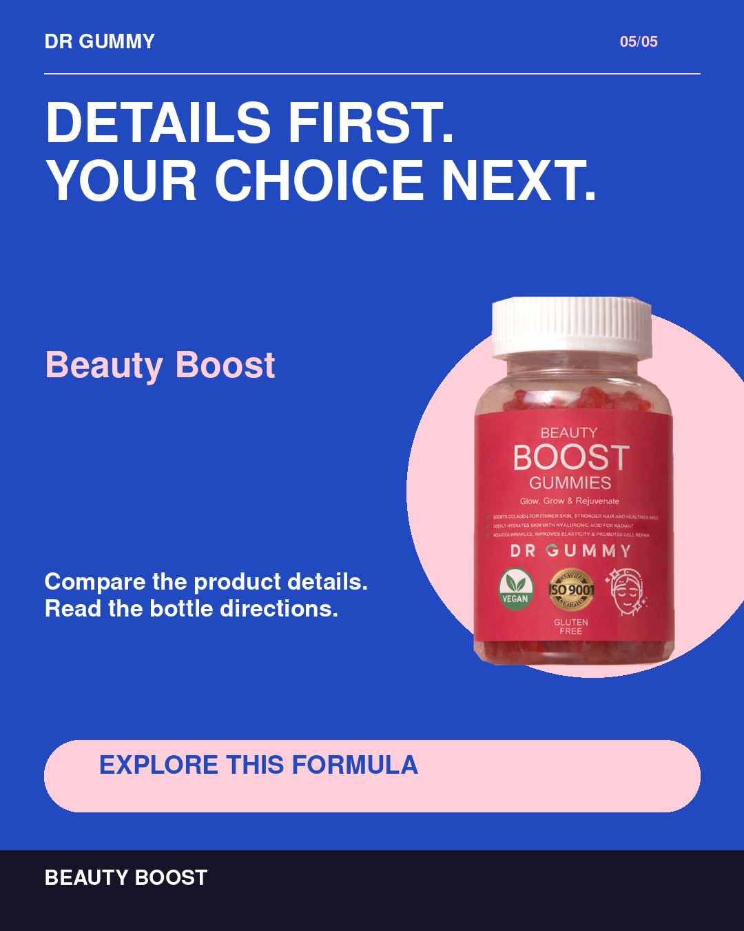 Dr Gummy Beauty Boost — product details and directions Dr Gummy Beauty Boost — product details and directions